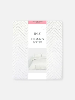 Primark Fundas De Edredón Y Sets|Funda Nórdica Reversible Con Textura Para Cama Doble