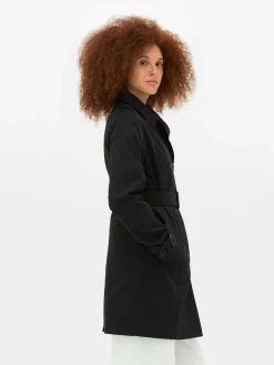 Mujer Primark Abrigos Y Chaquetas|Gabardina Clásica De Doble Botonadura