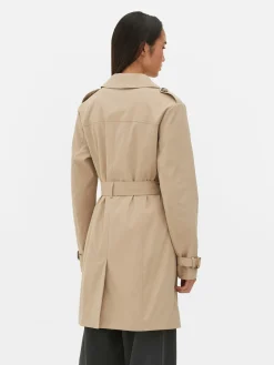 Mujer Primark Abrigos Y Chaquetas|Gabardina Clásica De Doble Botonadura