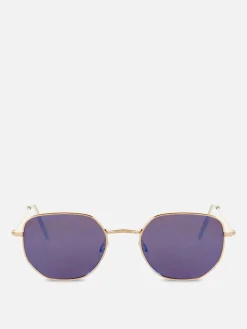 Mujer Primark Gafas De Sol|Gafas De Sol Con Montura Metálica Hexagonal