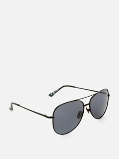 Hombre Primark Gafas De Sol|Gafas De Sol De Alambre Con Cristales Tintados