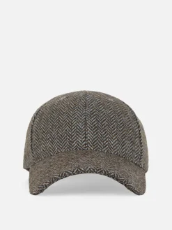 Hombre Primark Sombreros, Guantes Y Bufandas|Gorra De Béisbol Estampada