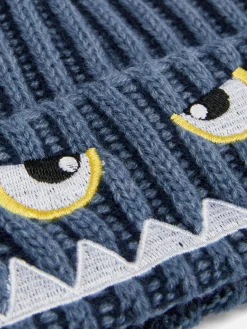 Niños Primark Gorros, Sombreros, Guantes Y Bufandas|Gorro De Punto Bordado