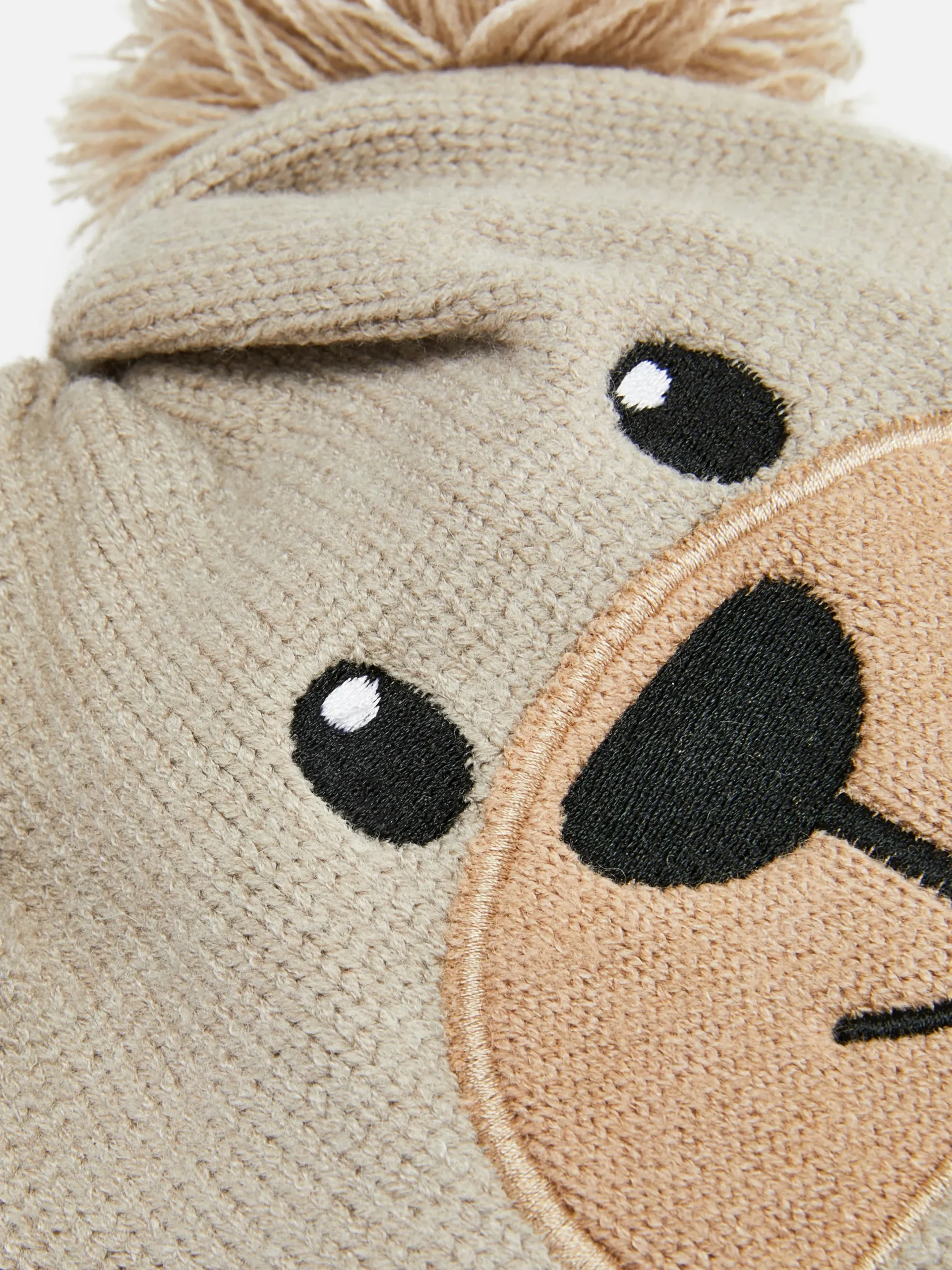 Primark Gorros, Sombreros Y Manoplas|Gorro De Punto De Osito Con Pompón