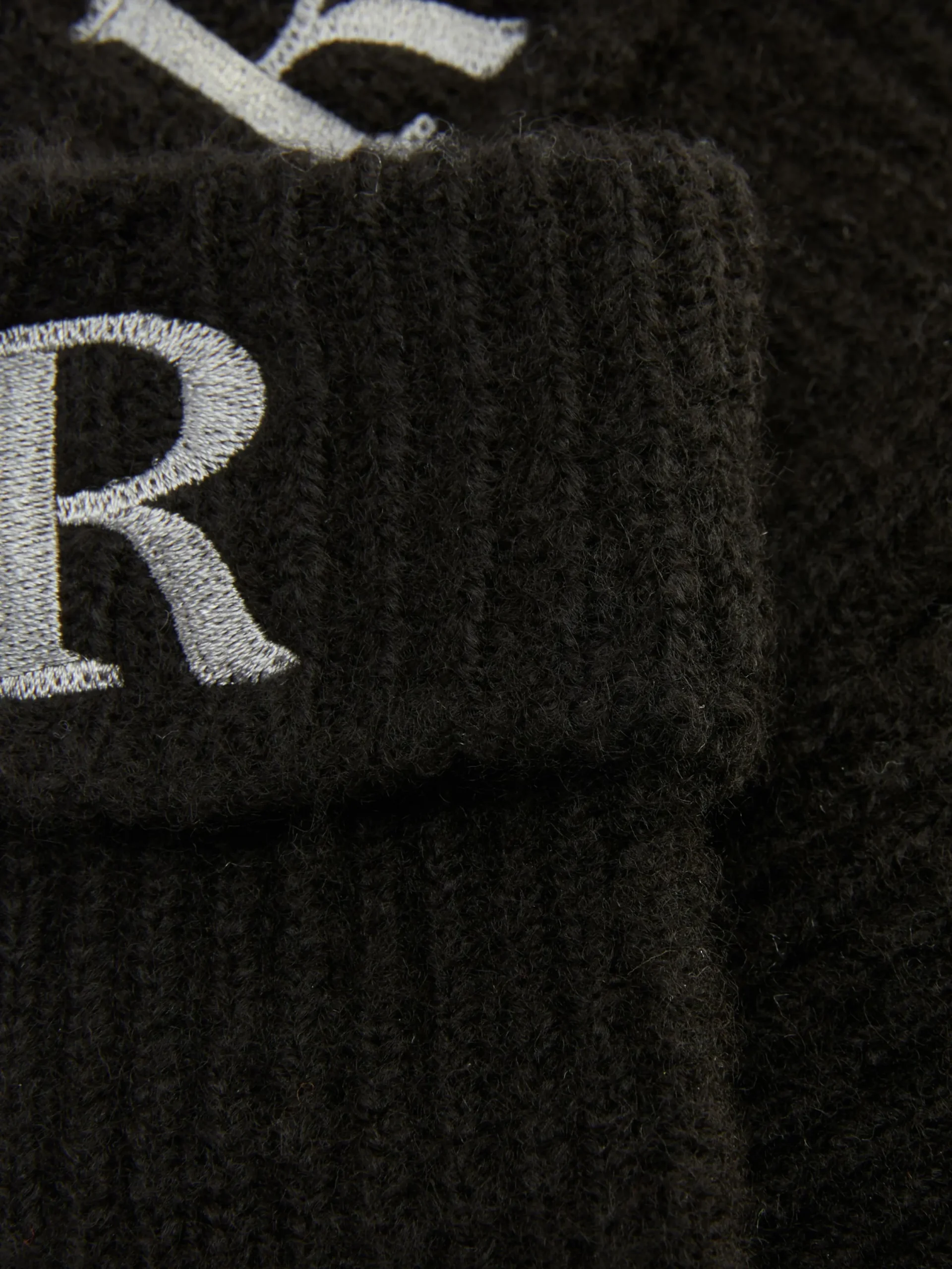 Mujer Primark Gorros, Sombreros, Guantes Y Bufandas|Guantes De Punto Acanalado Con Inicial Bordada