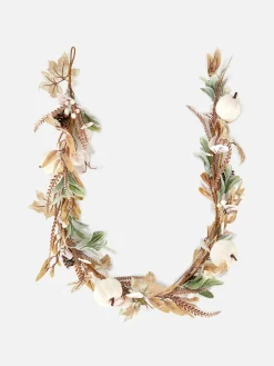 Primark Decoración Y Regalos De Halloween|Plantas Y Flores Artificiales|Guirnalda Con Motivos De Cosecha Otoñal