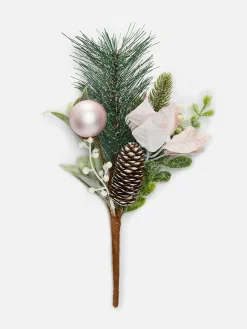 Primark Plantas Y Flores Artificiales|Guirnalda Navideña Sintética