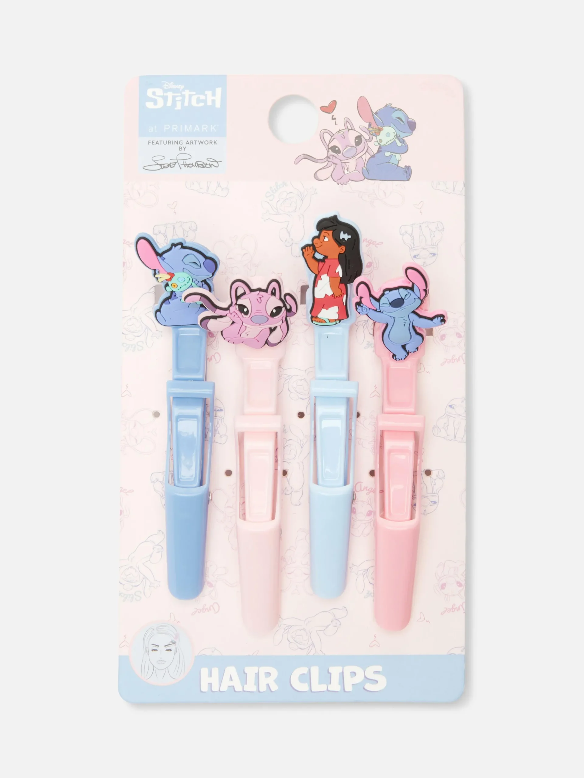 Mujer Primark Accesorios Para El Pelo|Horquillas Para Cabello De Lilo Y Stitch De Disney