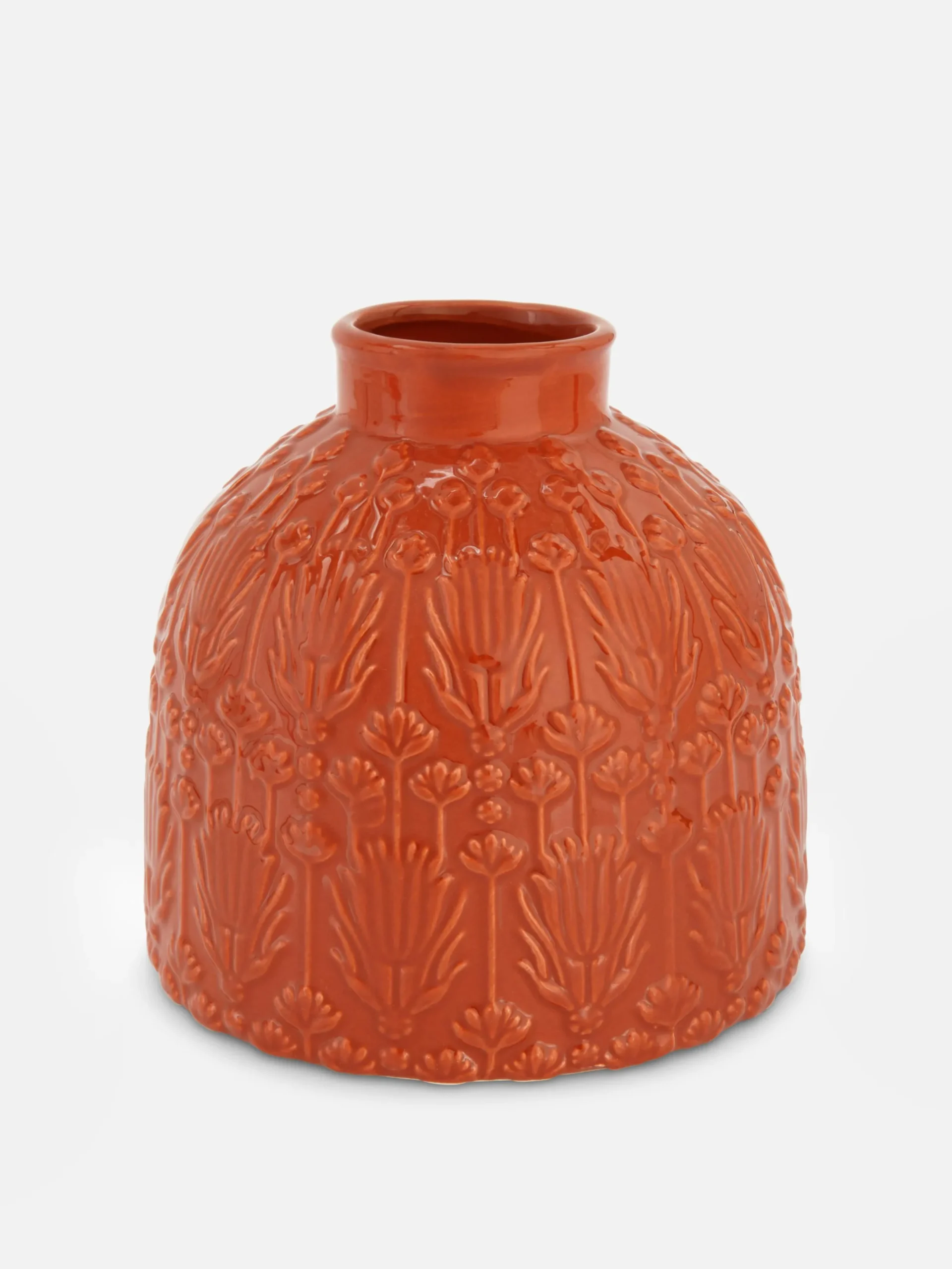 Primark Macetas Y Soportes Para Plantas|Jarrón Con Flores Repujadas