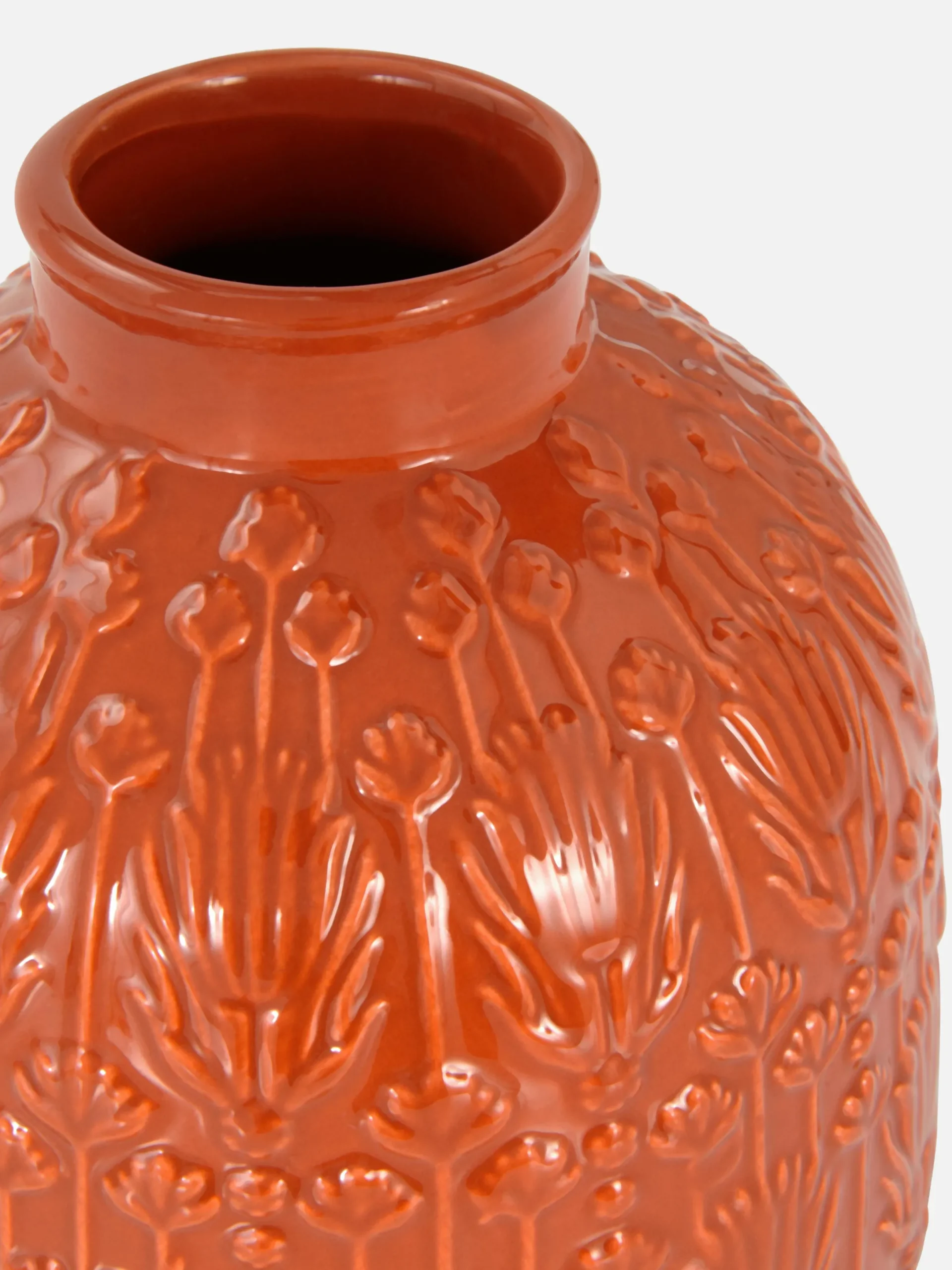 Primark Macetas Y Soportes Para Plantas|Jarrón Con Flores Repujadas