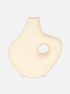 Primark Decoracion De Hogar|Jarrón Pequeño Con Diseño Abstracto