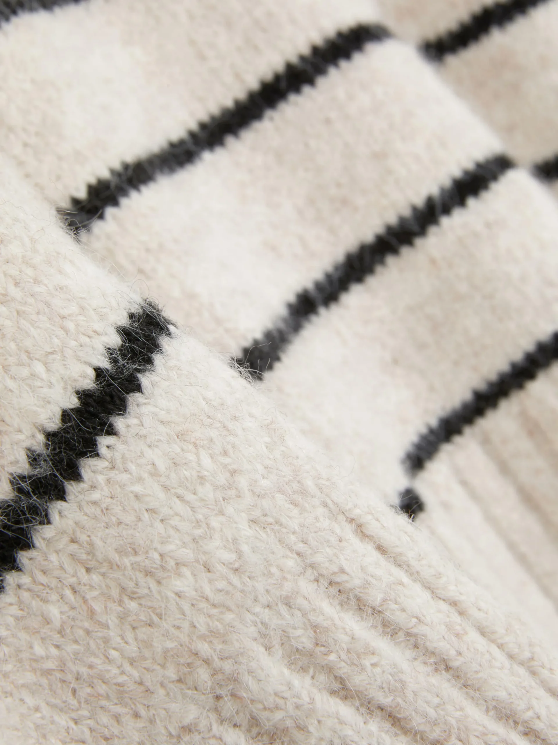 Mujer Primark Jerseys Y Cárdigans|Jersey A Rayas De Corte Cuadrado