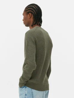 Hombre Primark Jerseys Y Cárdigans|Jersey Acanalado Con Cuello Redondo