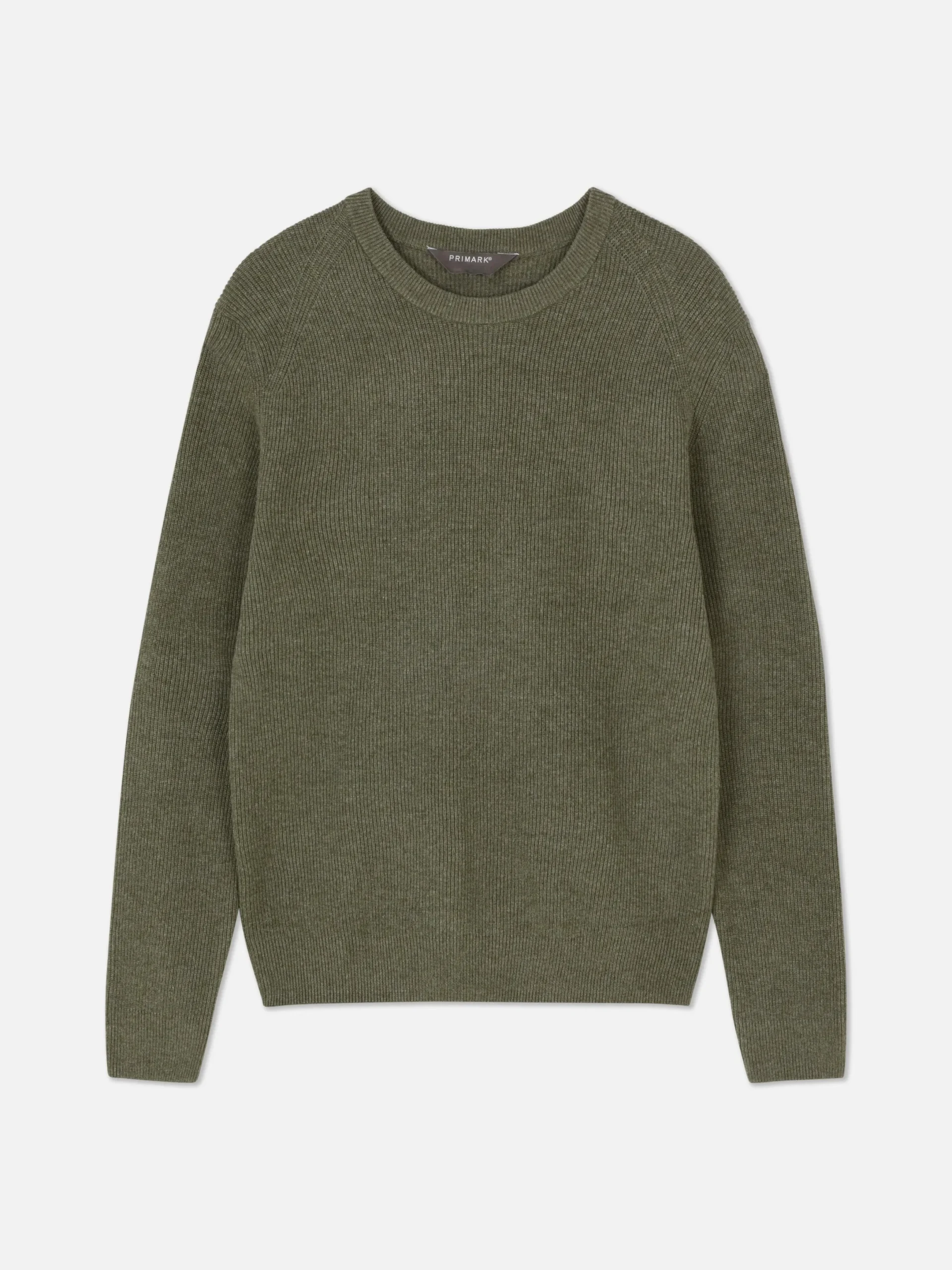 Hombre Primark Jerseys Y Cárdigans|Jersey Acanalado Con Cuello Redondo