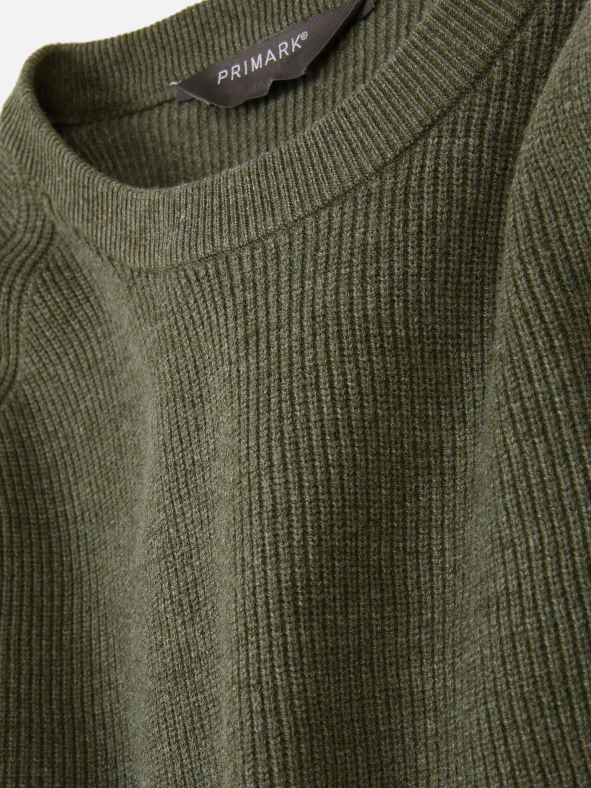 Hombre Primark Jerseys Y Cárdigans|Jersey Acanalado Con Cuello Redondo