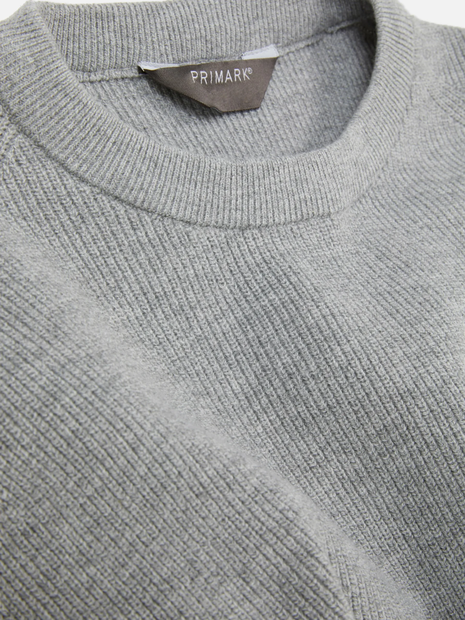 Hombre Primark Jerseys Y Cárdigans|Jersey Acanalado Con Cuello Redondo