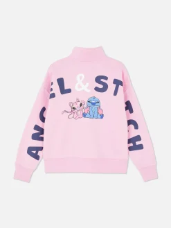 Niños Primark Sudaderas Con Y Sin Capucha|Jersey Con Cremallera De Stitch Y Ángel De Disney