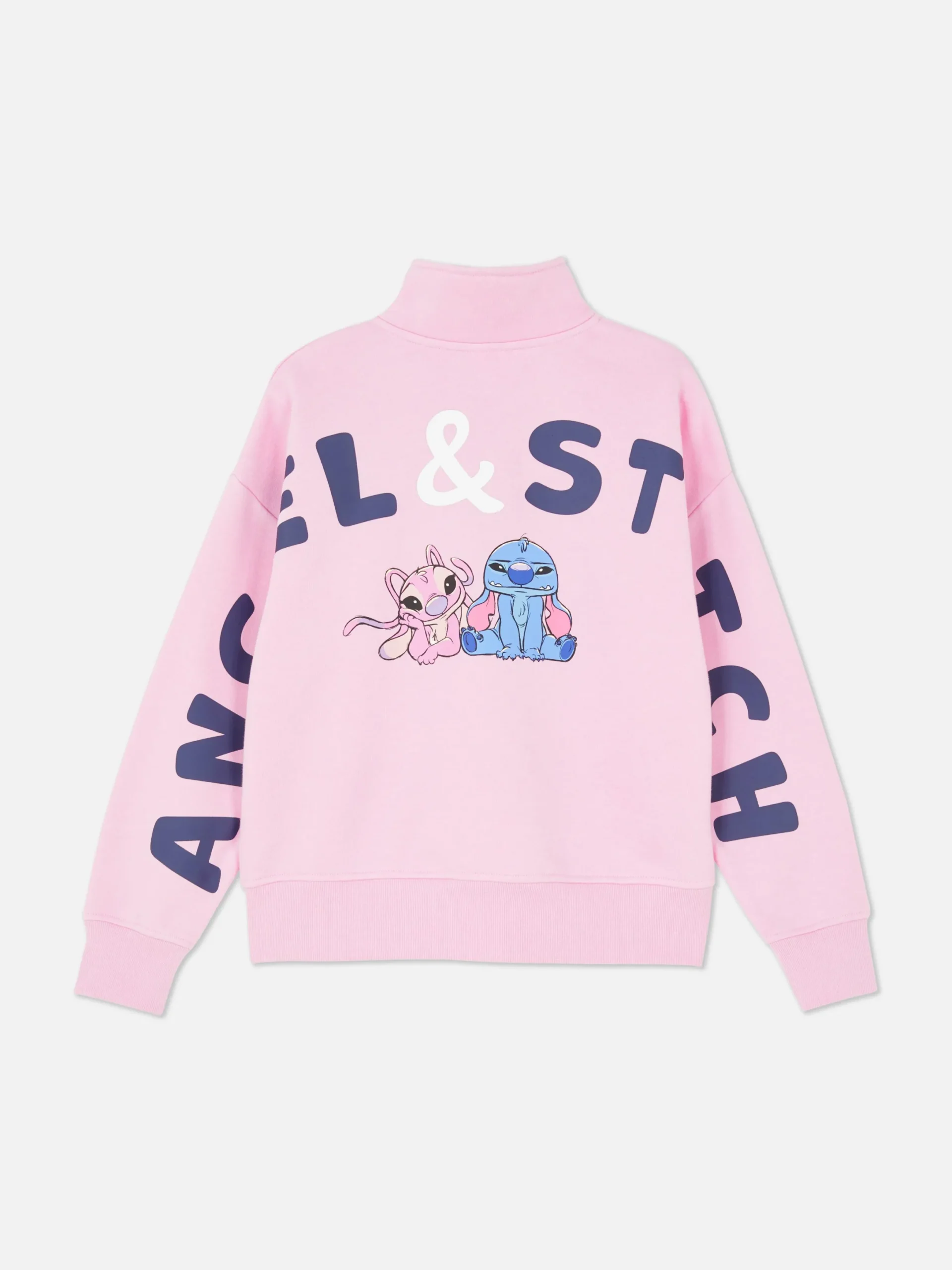 Niños Primark Sudaderas Con Y Sin Capucha|Jersey Con Cremallera De Stitch Y Ángel De Disney