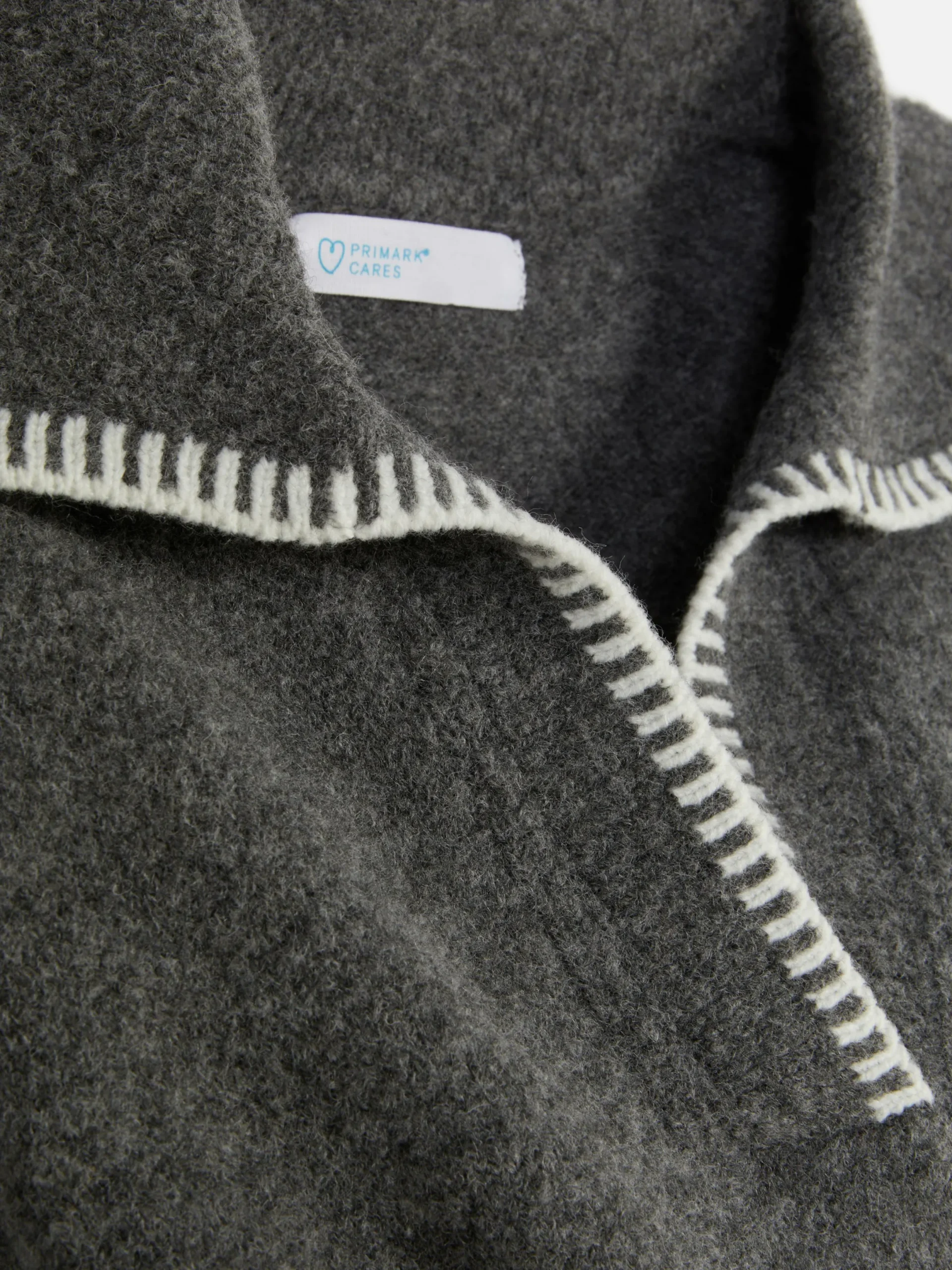 Mujer Primark Jerseys Y Cárdigans|Jersey Con Cuello Pespunteado