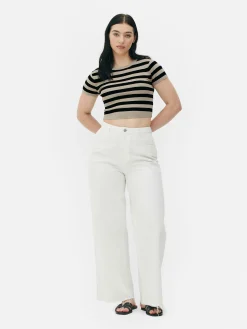 Mujer Primark Jerseys Y Cárdigans|Jersey Corto De Manga Corta