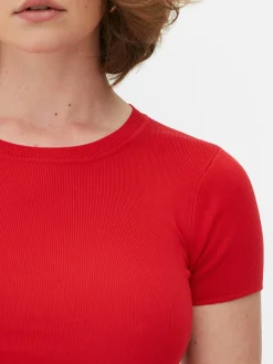 Mujer Primark Jerseys Y Cárdigans|Jersey Corto De Manga Corta