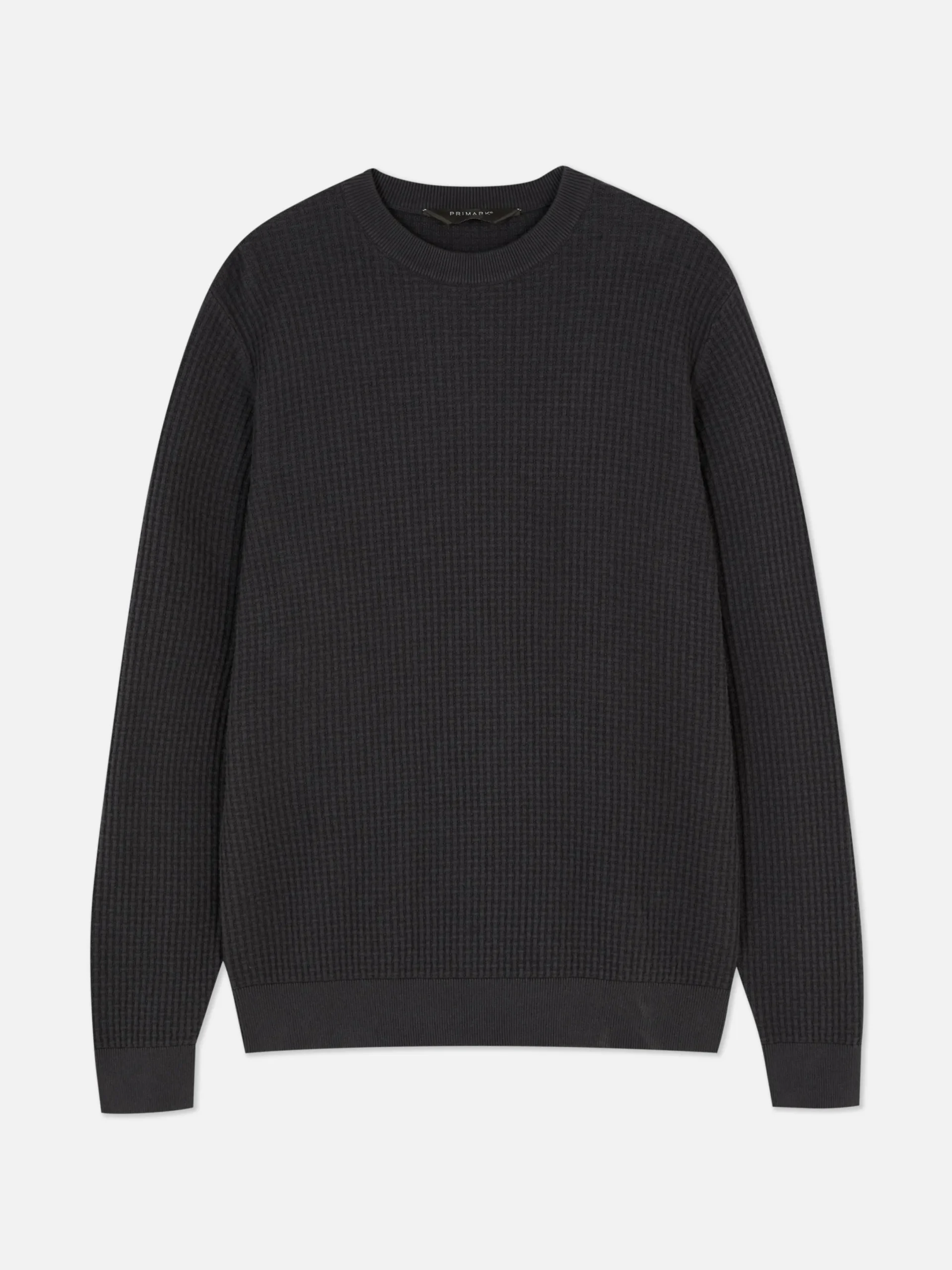 Hombre Primark Jerseys Y Cárdigans|Jersey De Cuello Redondo En Punto Esterilla