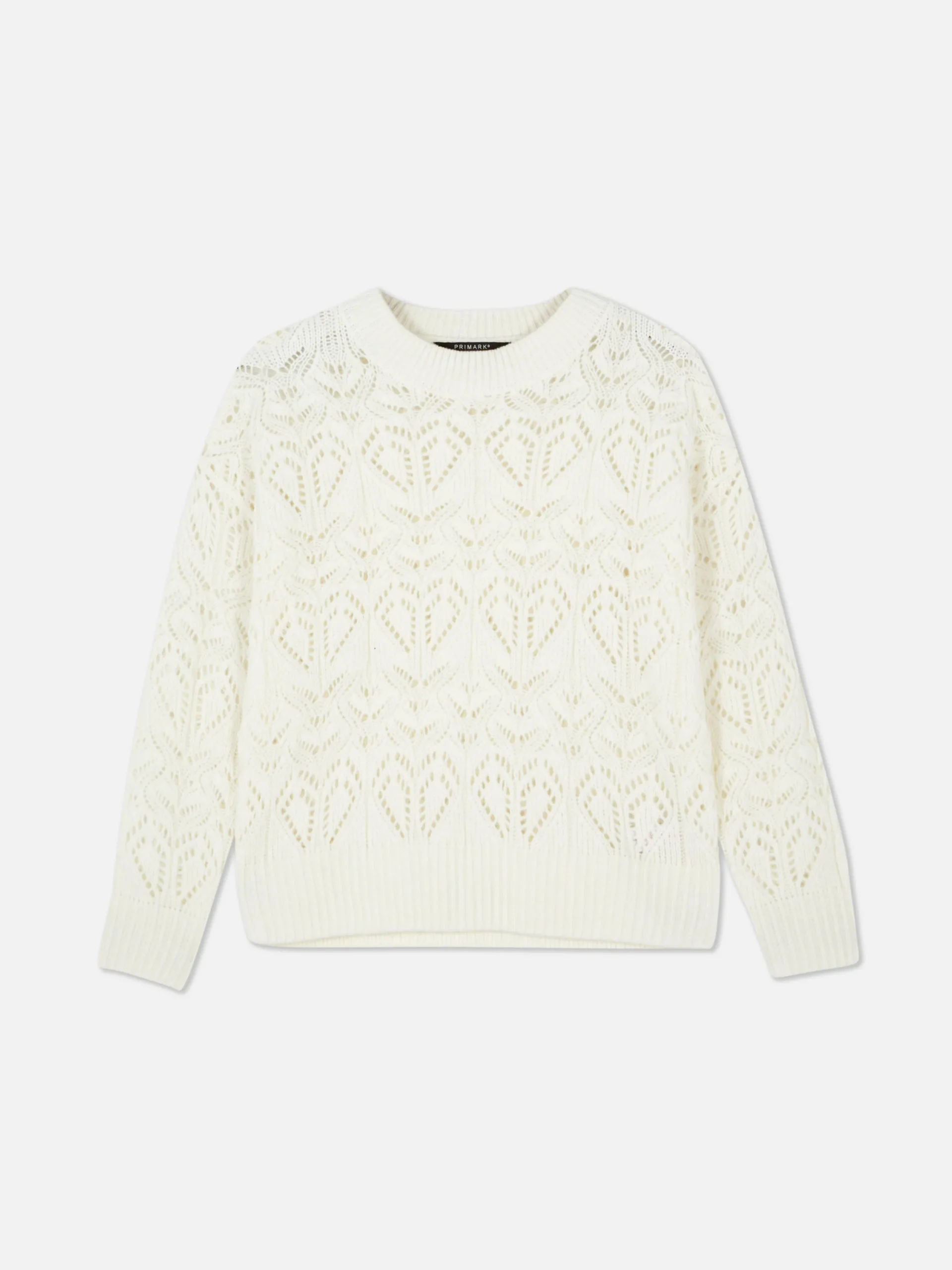 Mujer Primark Jerseys Y Cárdigans|Jersey De Cuello Redondo Y Punto Abierto