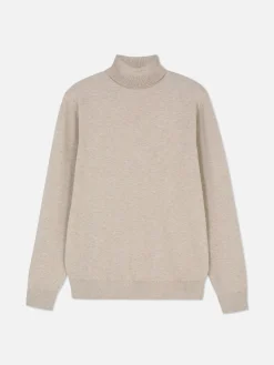 Hombre Primark Jerseys Y Cárdigans|Jersey De Cuello Vuelto En Tejido De Punto Fino