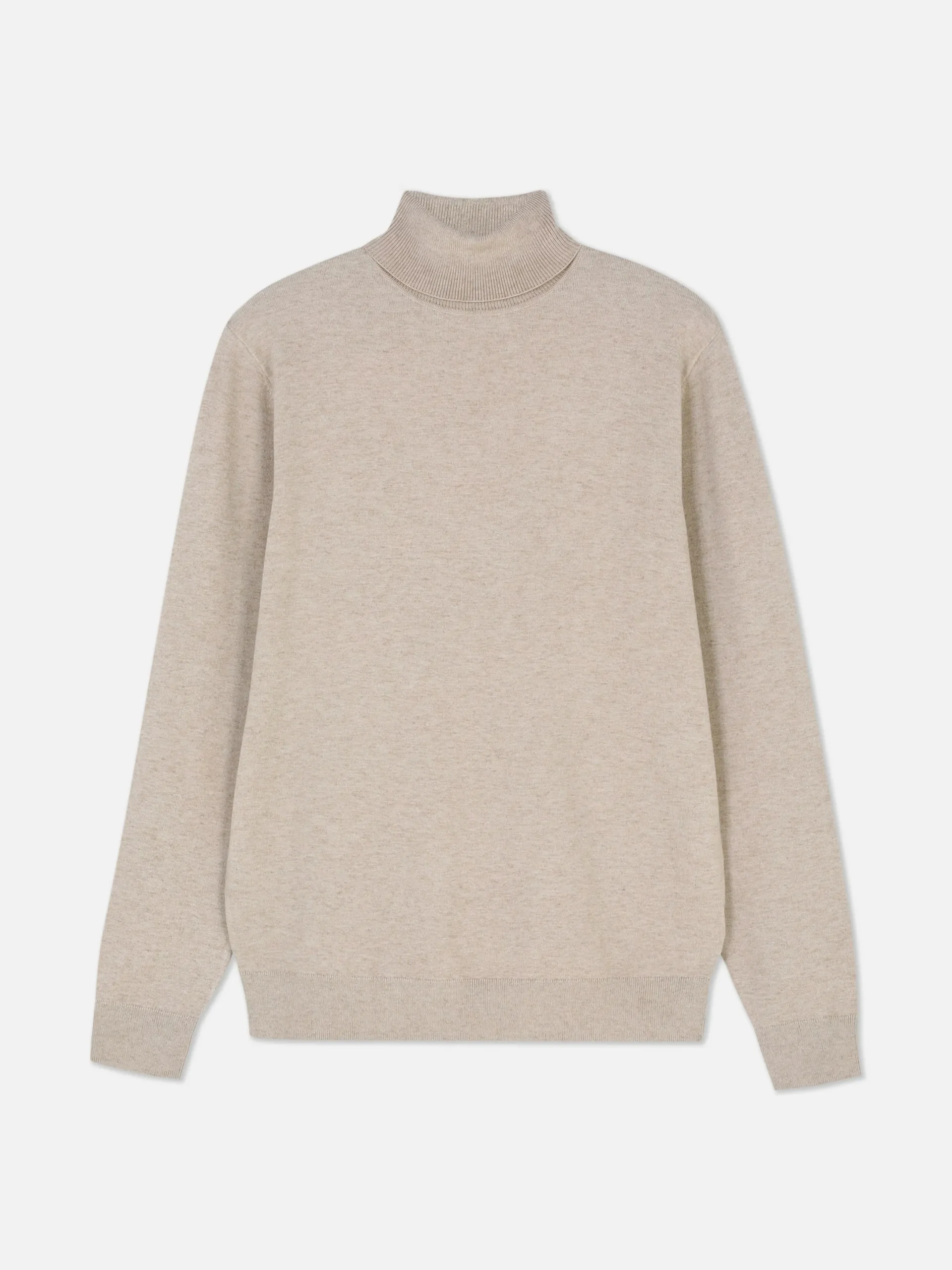 Hombre Primark Jerseys Y Cárdigans|Jersey De Cuello Vuelto En Tejido De Punto Fino