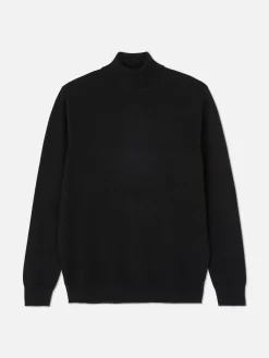 Hombre Primark Jerseys Y Cárdigans|Jersey De Cuello Vuelto En Tejido De Punto Fino