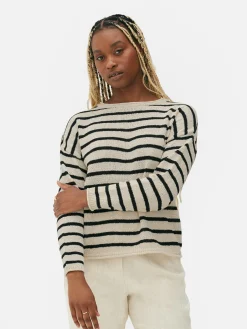 Mujer Primark Jerseys Y Cárdigans|Jersey De Punto A Rayas