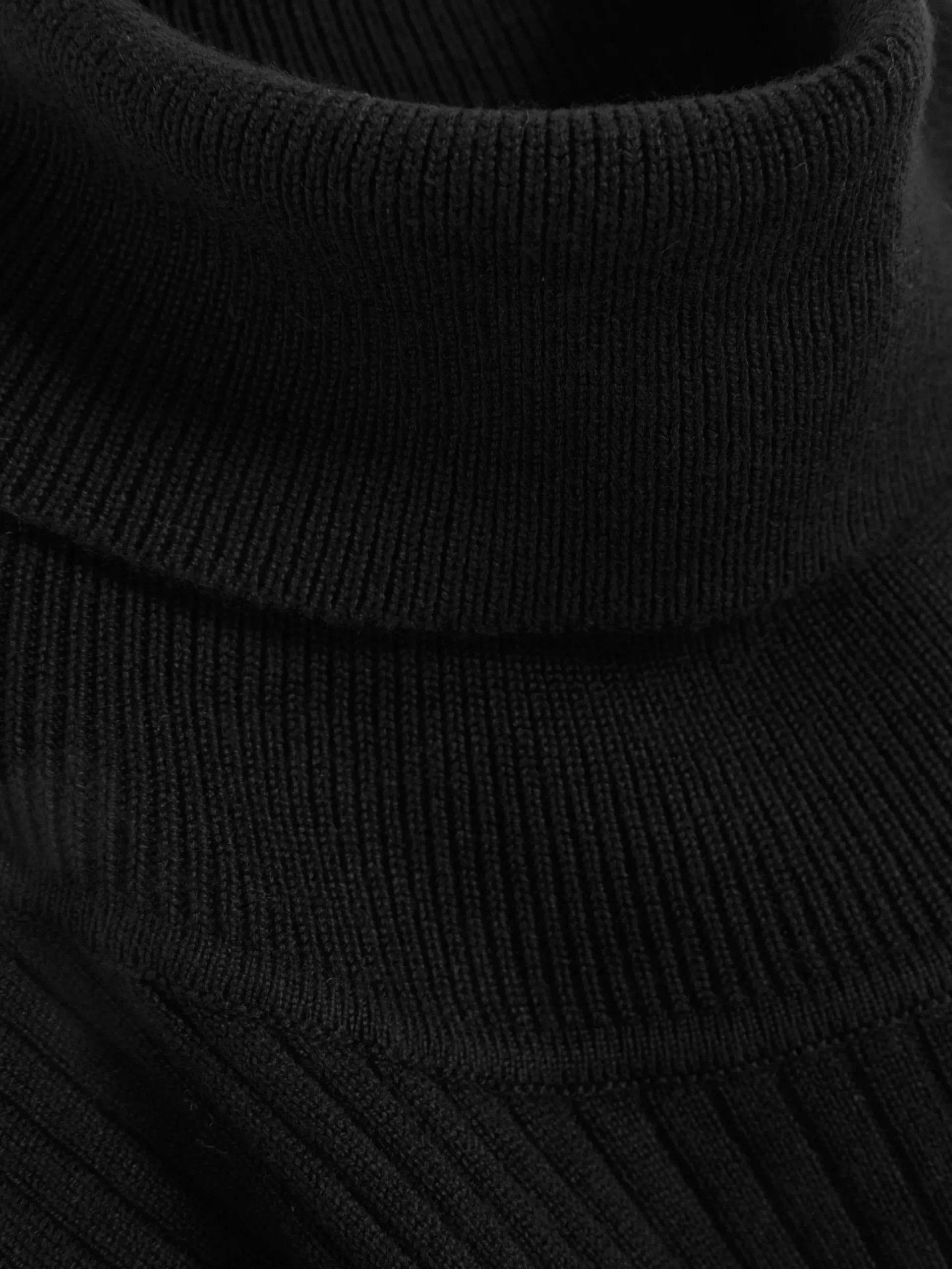 Mujer Primark Jerseys Y Cárdigans|Jersey De Punto Acanalado Y Cuello Vuelto