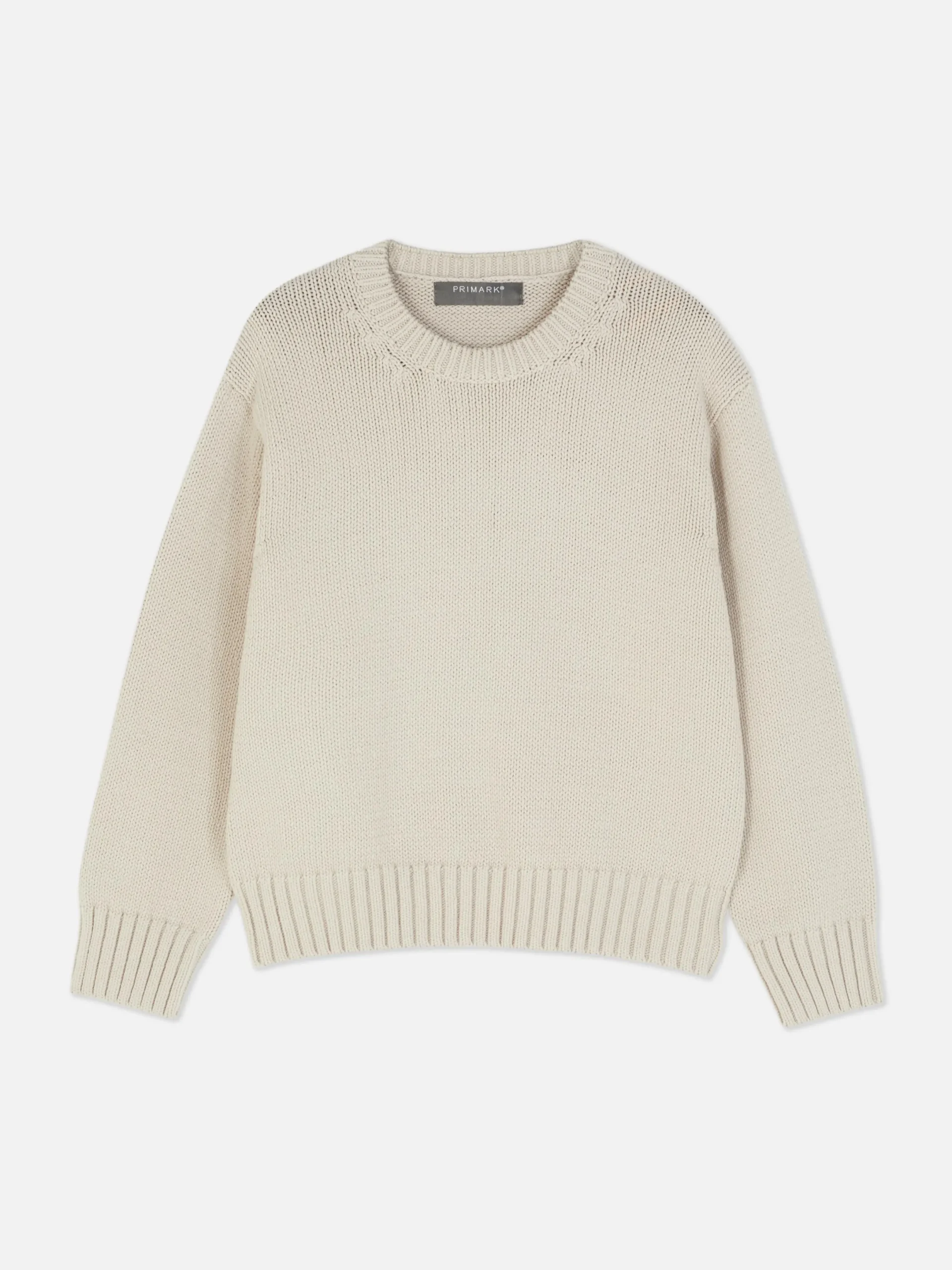 Mujer Primark Jerseys Y Cárdigans|Jersey De Punto Con Cuello Redondo