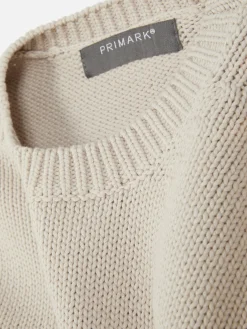 Mujer Primark Jerseys Y Cárdigans|Jersey De Punto Con Cuello Redondo