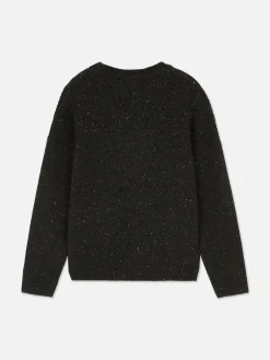 Niños Primark Jerseys Y Cárdigans|Jersey De Punto Con Cuello Redondo Jaspeado