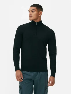 Hombre Primark Jerseys Y Cárdigans|Jersey De Punto Con Media Cremallera