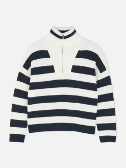 Mujer Primark Jerseys Y Cárdigans|Jersey De Punto Con Media Cremallera