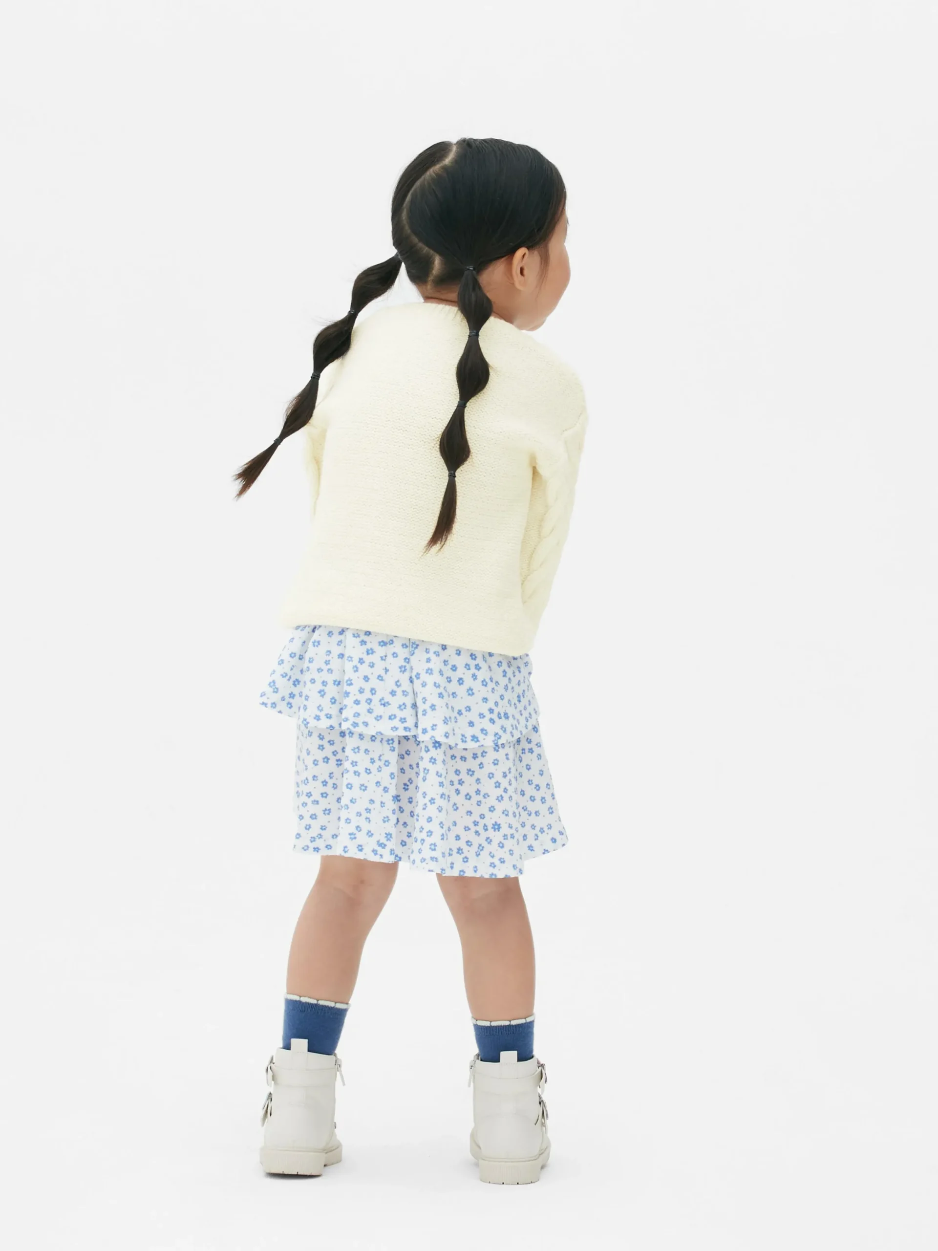 Niños Primark Jerseys Y Cárdigans|Jersey De Punto De Ochos Con Flores Bordadas