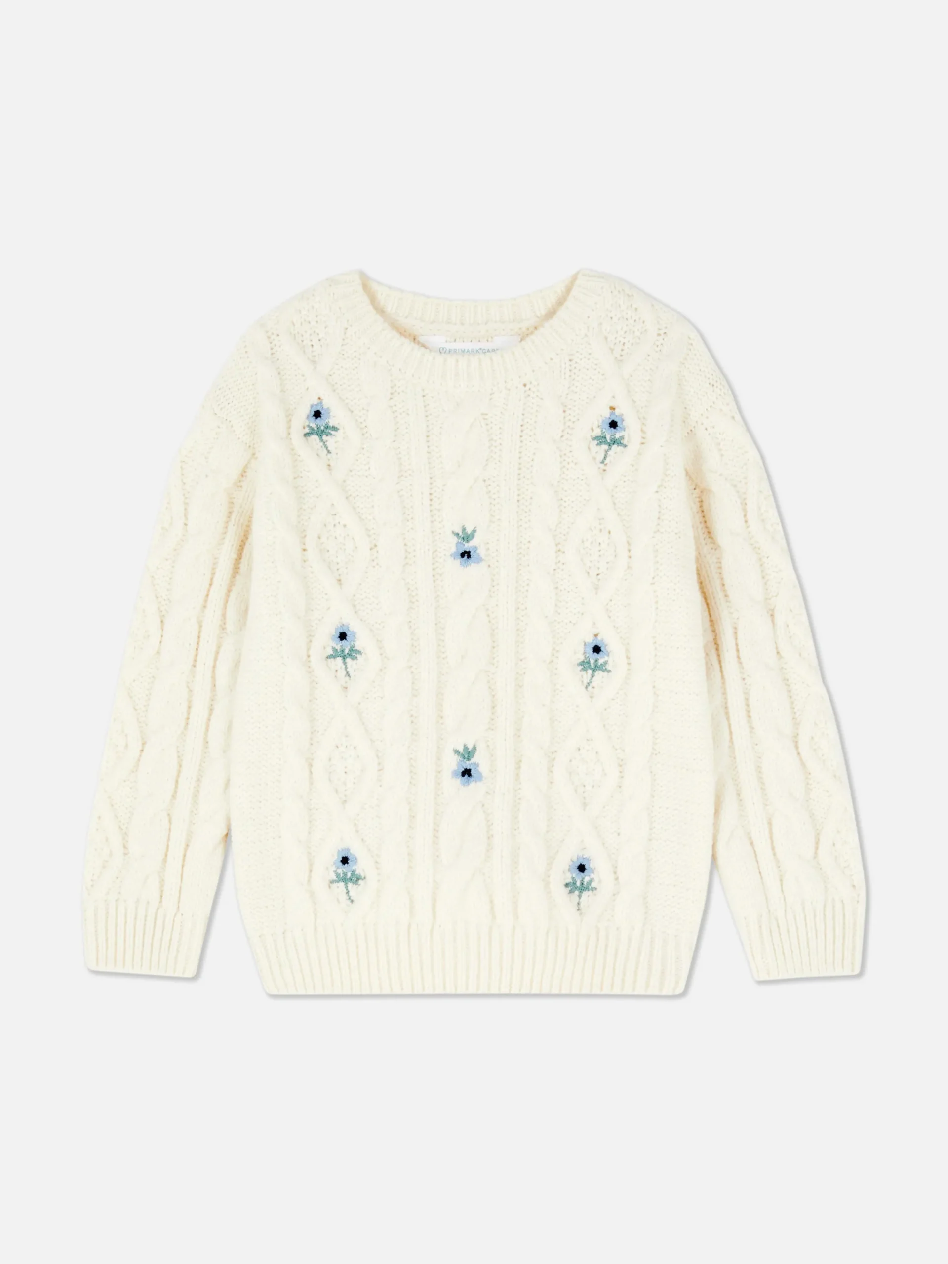Niños Primark Jerseys Y Cárdigans|Jersey De Punto De Ochos Con Flores Bordadas