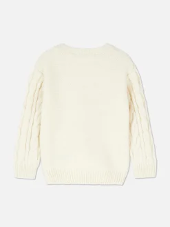 Niños Primark Jerseys Y Cárdigans|Jersey De Punto De Ochos Con Flores Bordadas