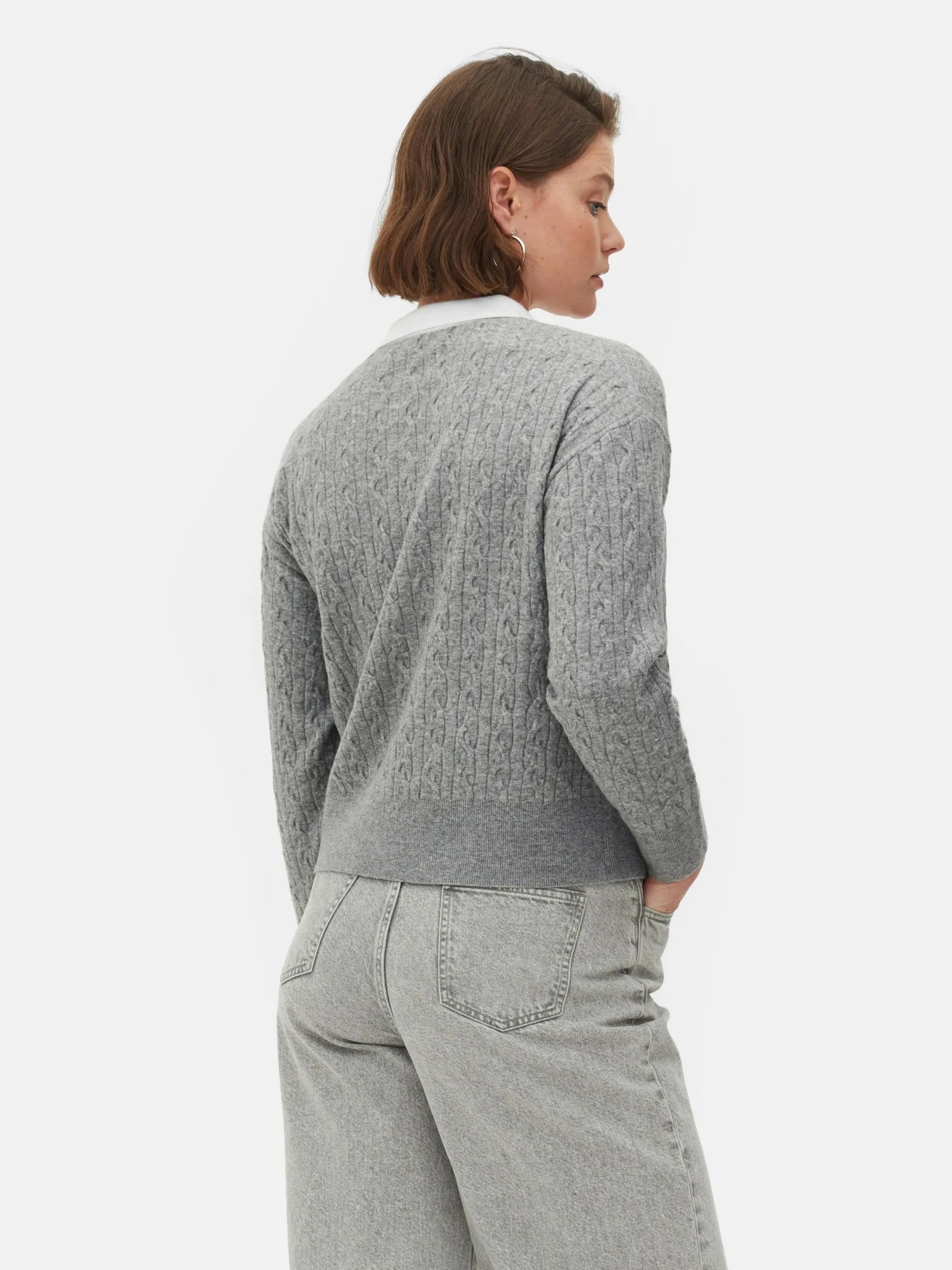 Mujer Primark Jerseys Y Cárdigans|Jersey De Punto De Ochos Con Cuello