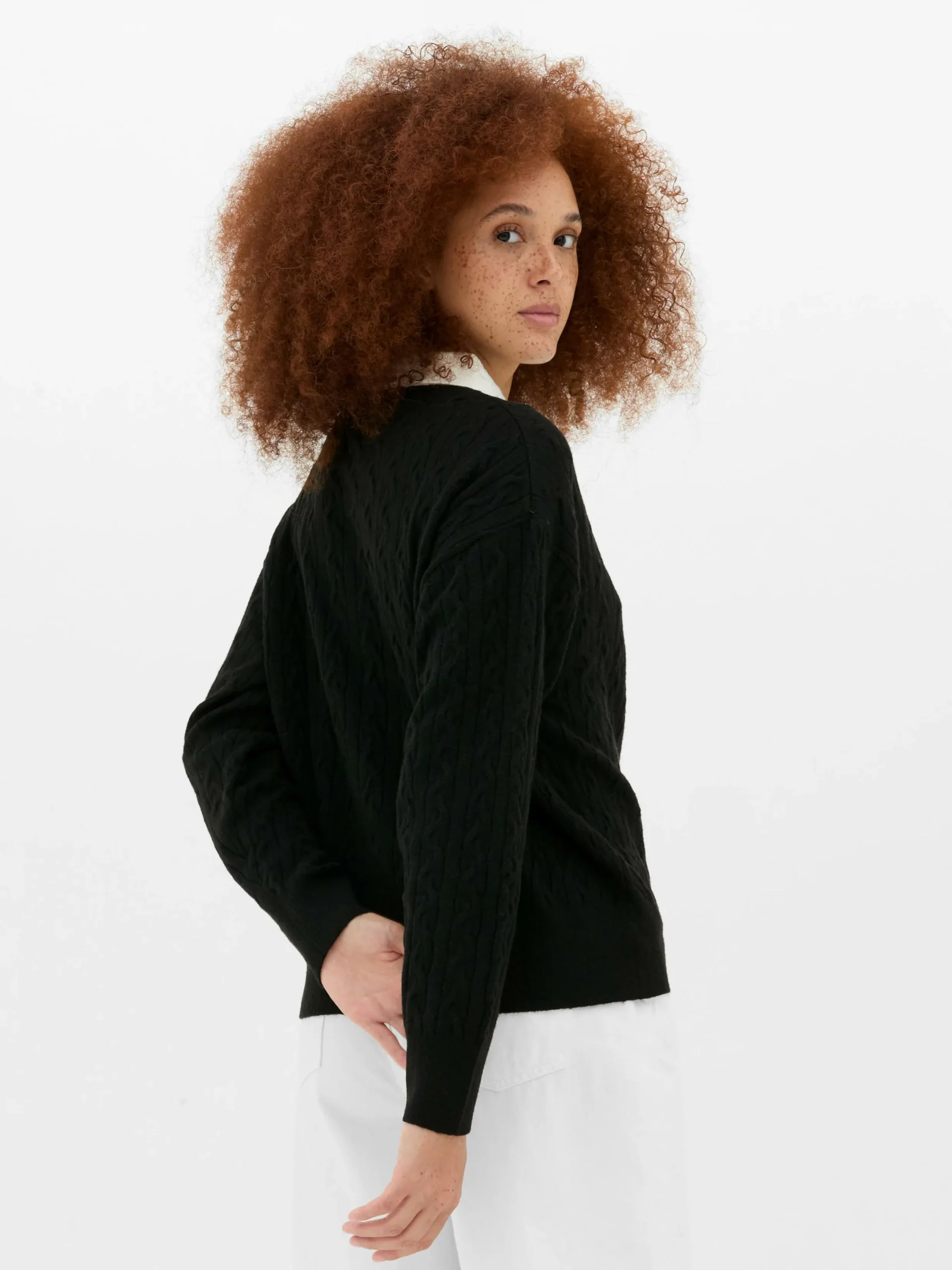 Mujer Primark Jerseys Y Cárdigans|Jersey De Punto De Ochos Con Cuello