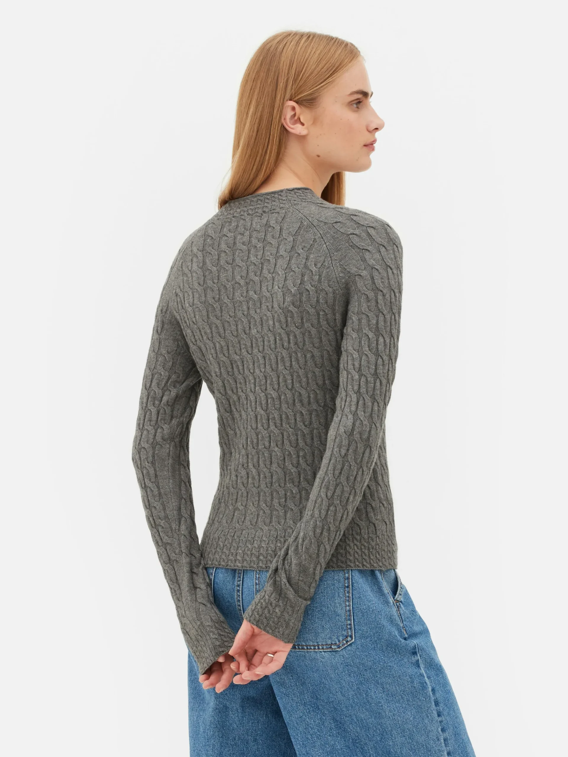 Mujer Primark Jerseys Y Cárdigans|Jersey De Punto De Ochos De Cuello Alto