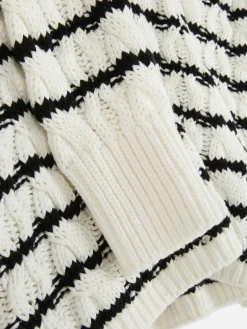 Mujer Primark Jerseys Y Cárdigans|Jersey De Punto De Ochos A Rayas