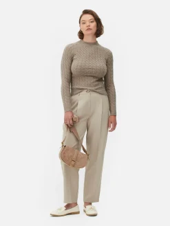 Mujer Primark Jerseys Y Cárdigans|Jersey De Punto De Ochos De Cuello Alto