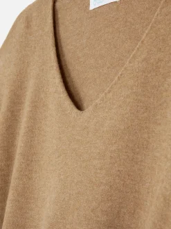 Mujer Primark Jerseys Y Cárdigans|Jersey De Punto Fino Con Cuello De Pico