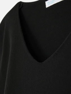 Mujer Primark Jerseys Y Cárdigans|Jersey De Punto Fino Con Cuello De Pico