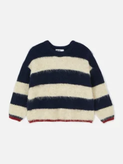 Mujer Primark Jerseys Y Cárdigans|Jersey De Punto Suave A Rayas De Rita Ora