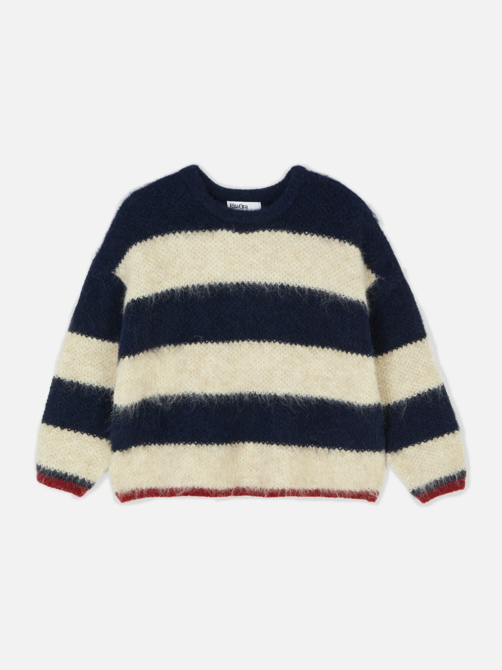 Mujer Primark Jerseys Y Cárdigans|Jersey De Punto Suave A Rayas De Rita Ora