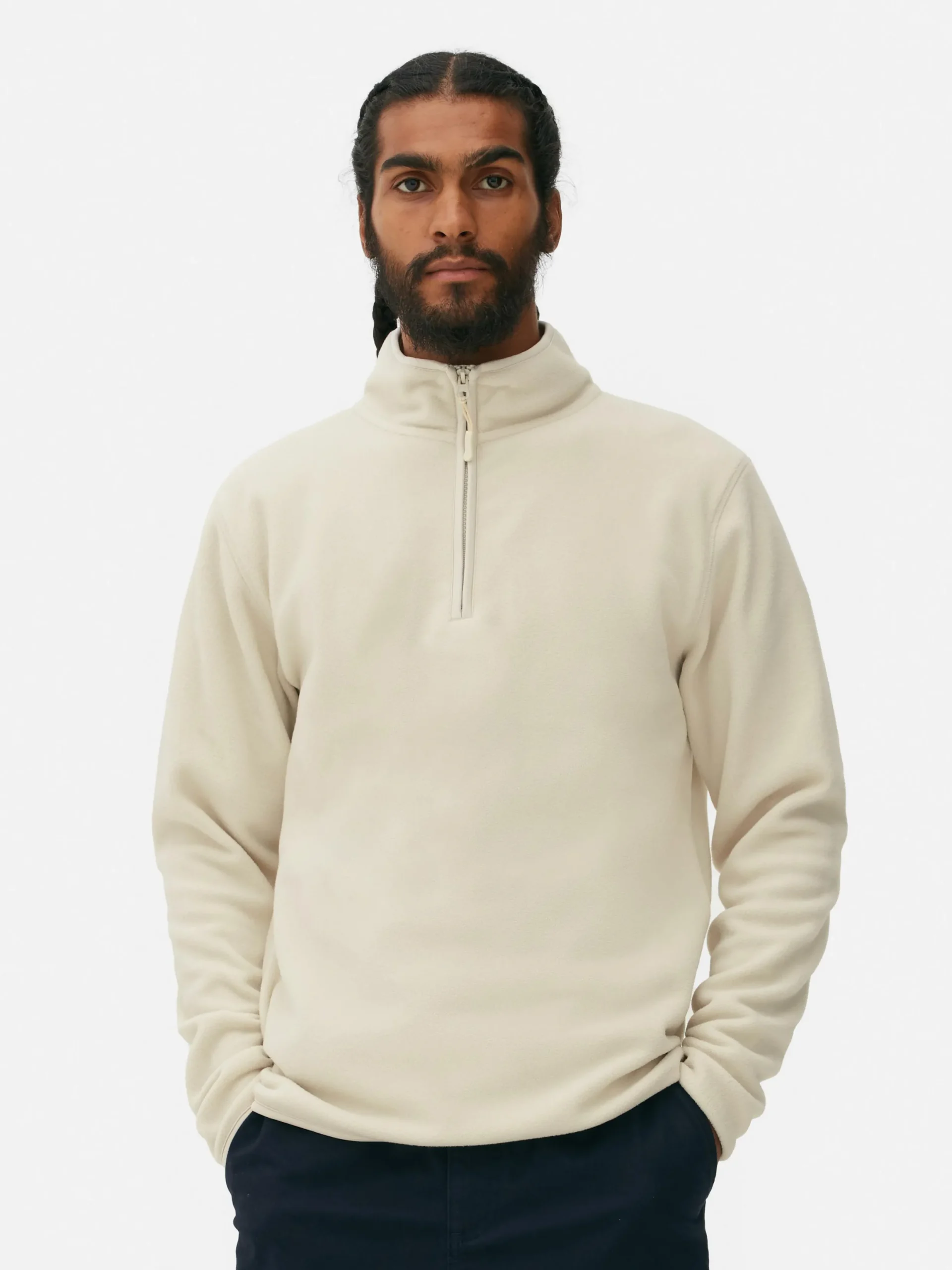 Hombre Primark Jerseys Y Cárdigans|Sudaderas Con Y Sin Capucha|Jersey Polar Con Media Cremallera